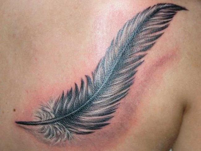 Feather tattoo: meaning and 150 photos to inspire you