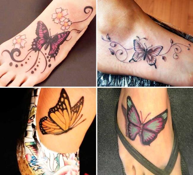 Tatouages ​​papillon: 200 PHOTOS et des idées inspirantes!