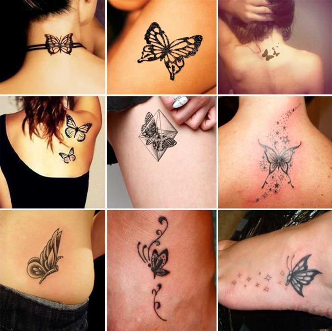 Butterfly tattoos: 200 PHOTOS and inspiring ideas!