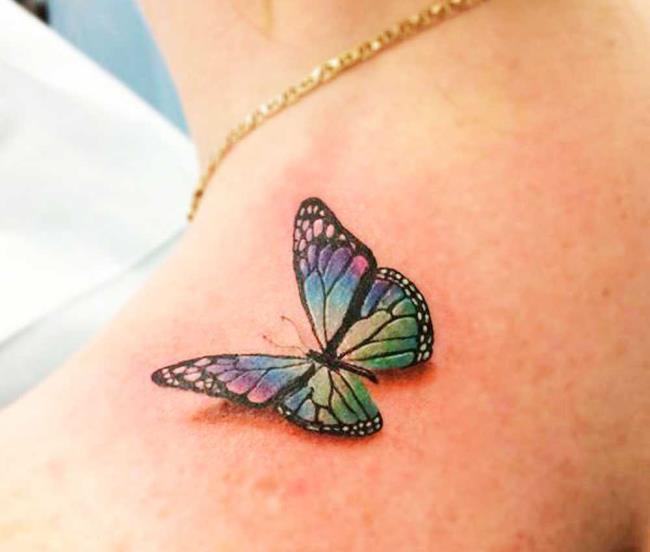 Butterfly tattoos: 200 PHOTOS and inspiring ideas!