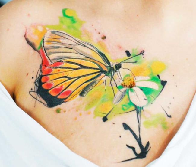 Tatouages ​​papillon: 200 PHOTOS et des idées inspirantes!