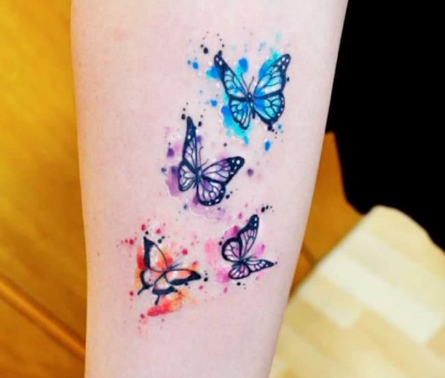 Schmetterling Tattoos: 200 FOTOS und inspirierende Ideen!