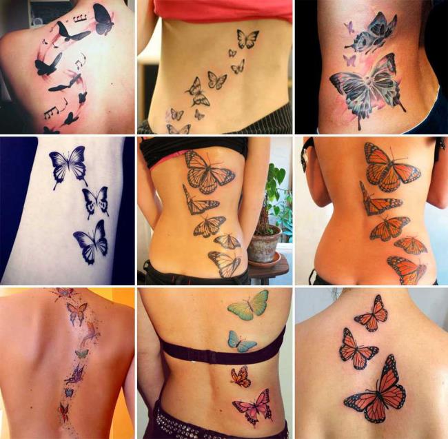 Butterfly tattoos: 200 PHOTOS and inspiring ideas!