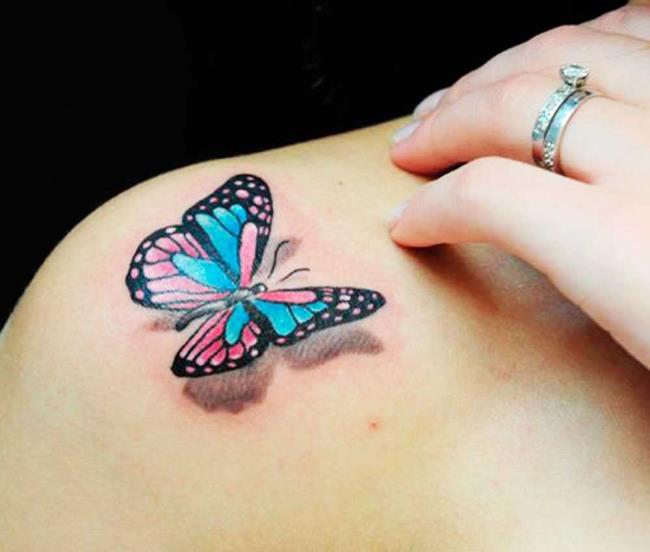 Schmetterling Tattoos: 200 FOTOS und inspirierende Ideen!