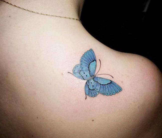 Schmetterling Tattoos: 200 FOTOS und inspirierende Ideen!