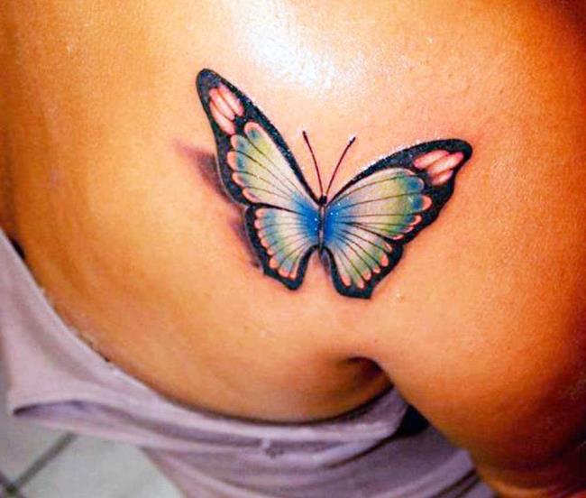 Butterfly tattoos: 200 PHOTOS and inspiring ideas!