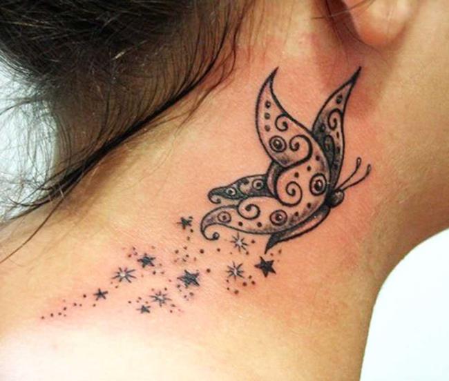 Schmetterling Tattoos: 200 FOTOS und inspirierende Ideen!