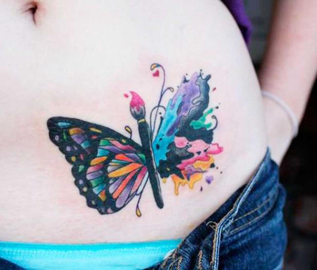 Schmetterling Tattoos: 200 FOTOS und inspirierende Ideen!