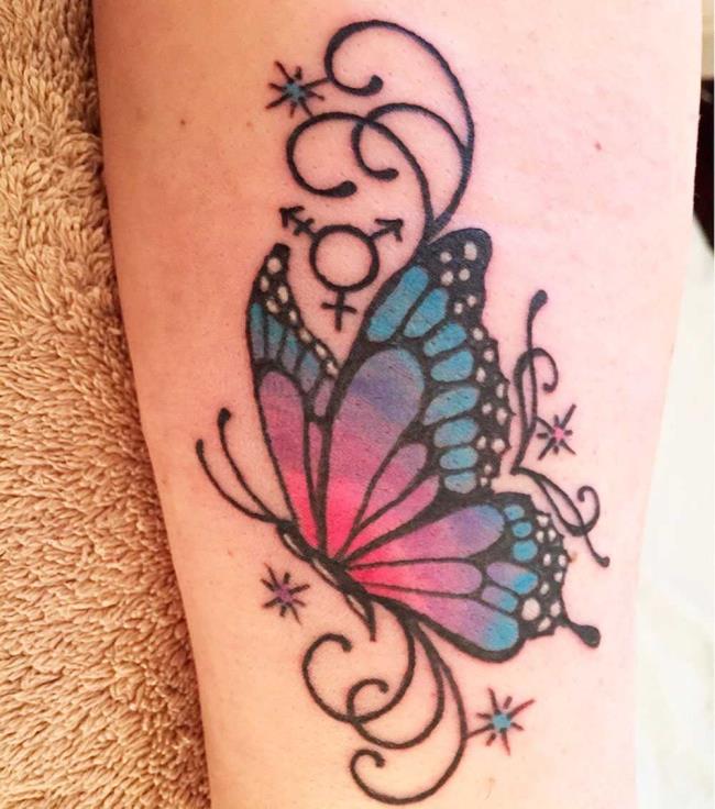 Schmetterling Tattoos: 200 FOTOS und inspirierende Ideen!