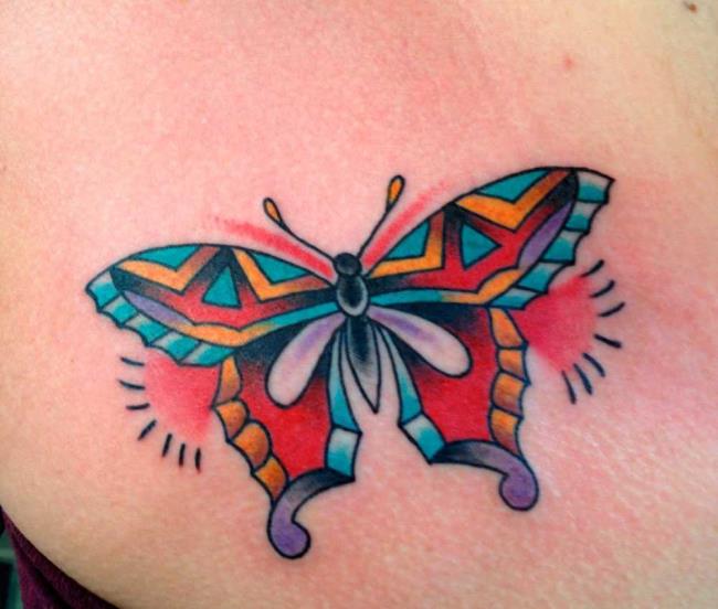 Schmetterling Tattoos: 200 FOTOS und inspirierende Ideen!