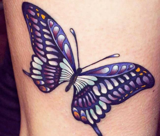 Schmetterling Tattoos: 200 FOTOS und inspirierende Ideen!