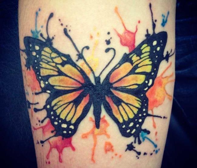 Schmetterling Tattoos: 200 FOTOS und inspirierende Ideen!