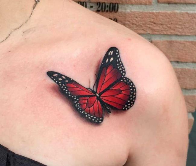 Schmetterling Tattoos: 200 FOTOS und inspirierende Ideen!