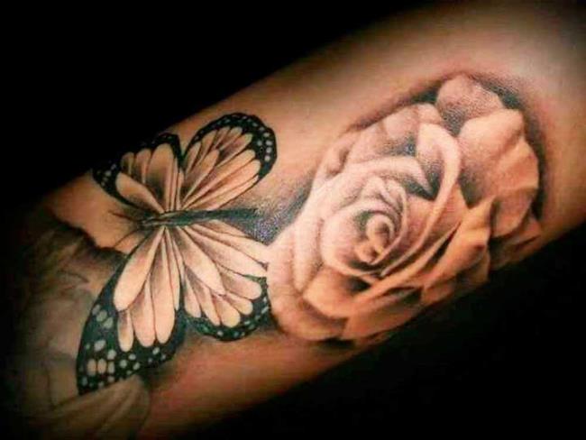 Tatouages ​​papillon: 200 PHOTOS et des idées inspirantes!