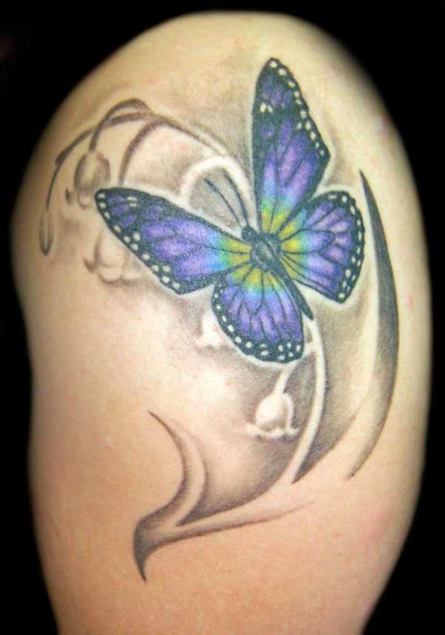 Schmetterling Tattoos: 200 FOTOS und inspirierende Ideen!