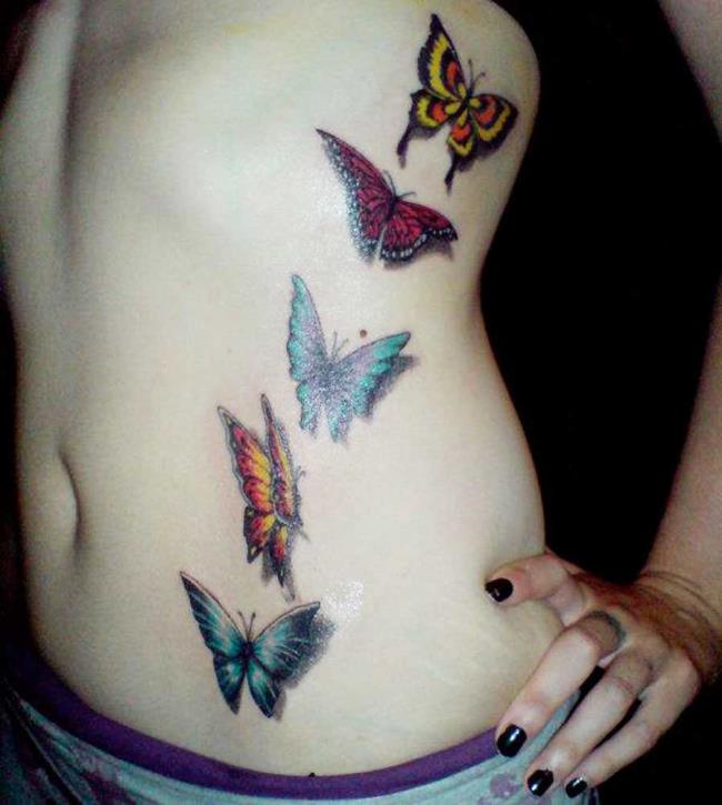 Tatouages ​​papillon: 200 PHOTOS et des idées inspirantes!