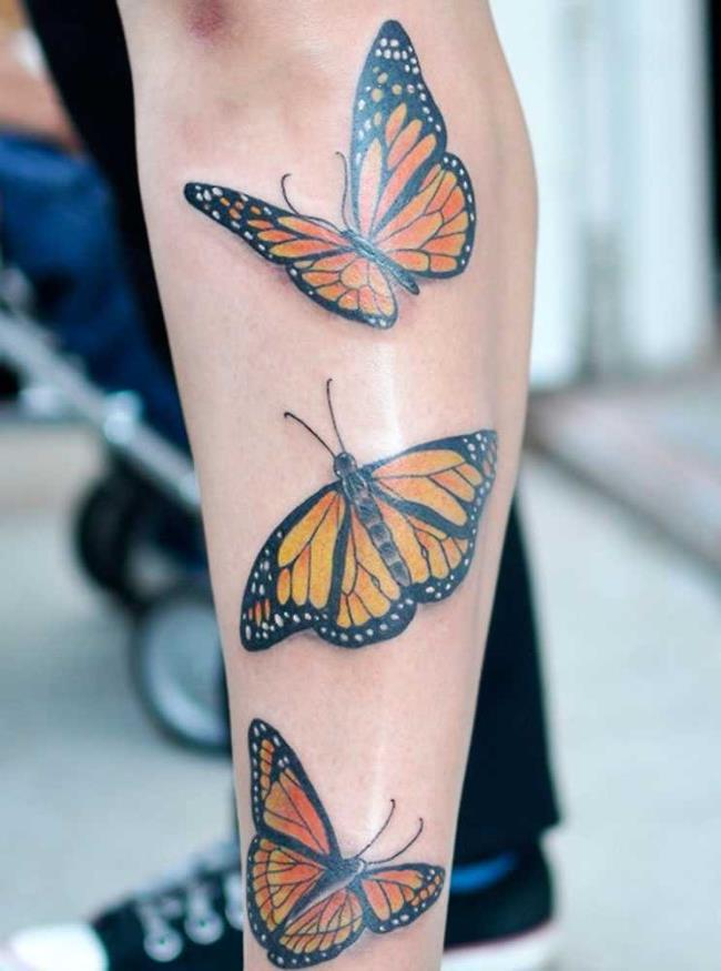 Tatouages ​​papillon: 200 PHOTOS et des idées inspirantes!