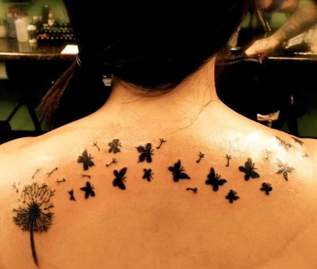 Tatouages ​​papillon: 200 PHOTOS et des idées inspirantes!