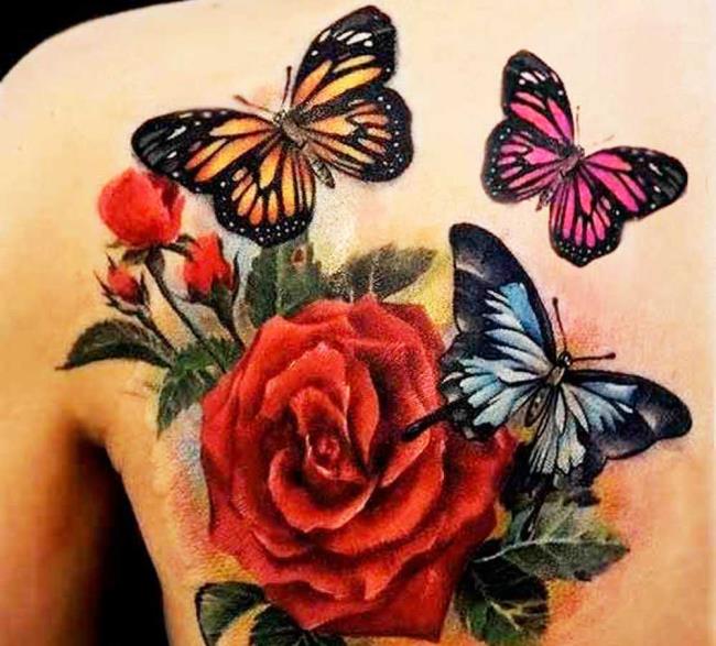 Butterfly tattoos: 200 PHOTOS and inspiring ideas!