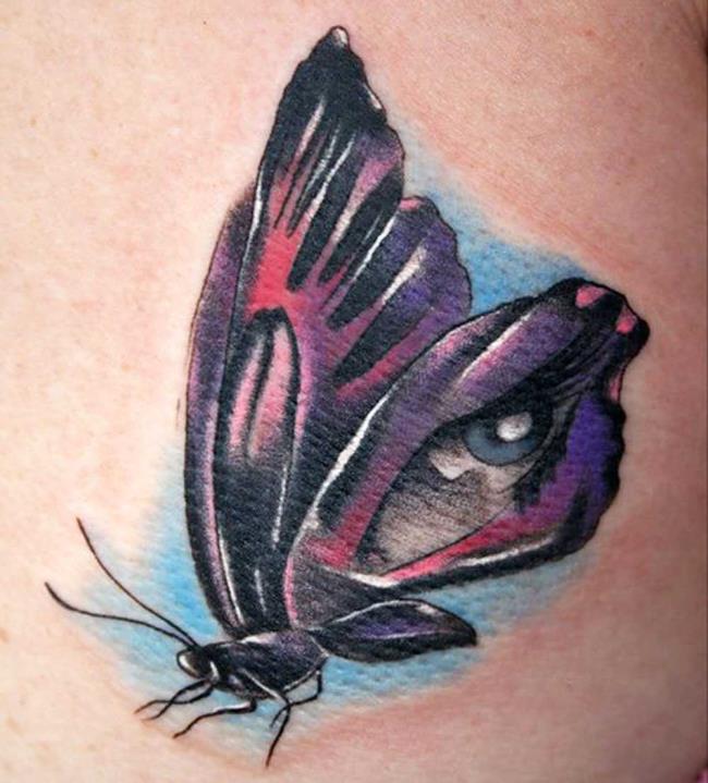 Schmetterling Tattoos: 200 FOTOS und inspirierende Ideen!