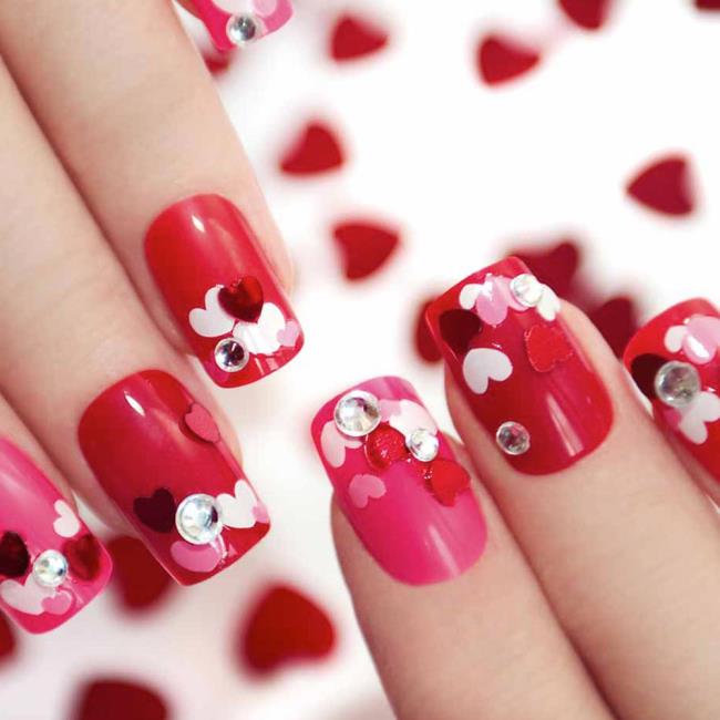 Valentine's Day nails 2020: 70 beautiful nail art ideas