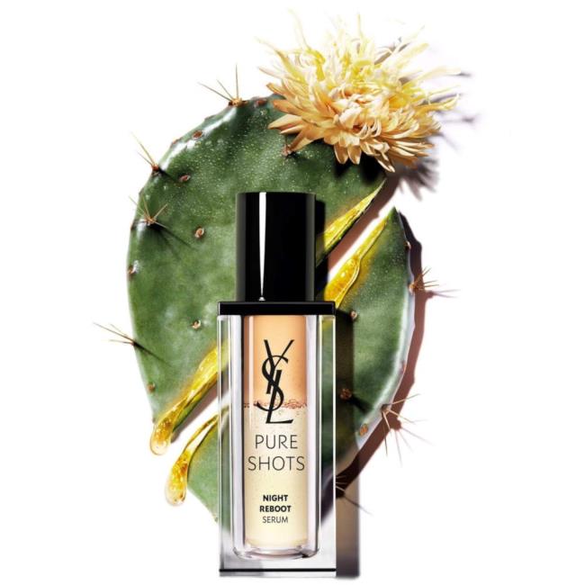 YSL Pure Shots: skincare line with plant extracts