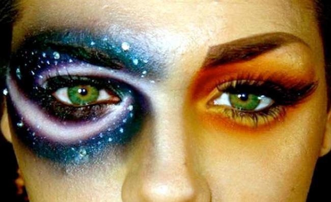Carnival makeup: 100 beautiful photos and ideas
