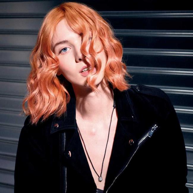 Peach blond: pirang persik, warna rambut trendi!