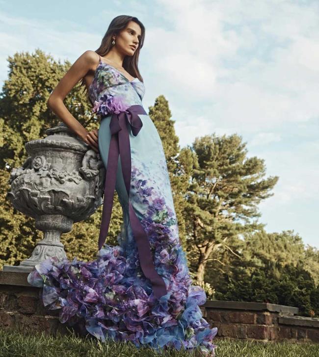 Marchesa और Marchesa Notte 2020 औपचारिक कपड़े: फोटो संग्रह