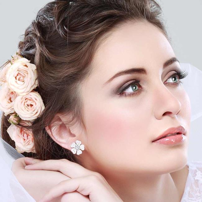 Bruidsmake-up 2020: 100 afbeeldingen van de mooiste make-up