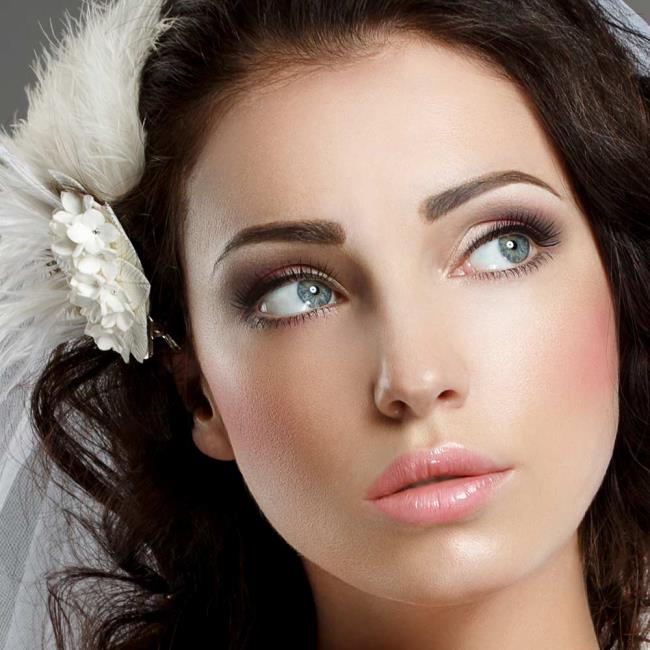 Bruidsmake-up 2020: 100 afbeeldingen van de mooiste make-up