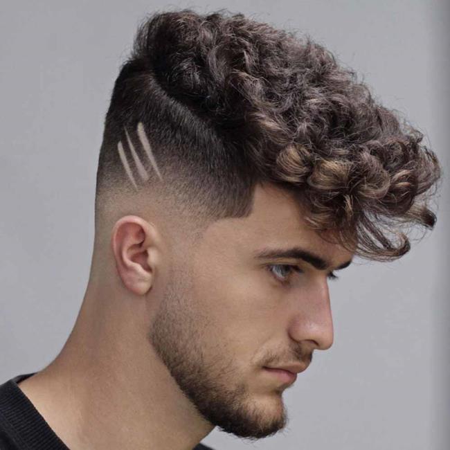 Coupe de cheveux bouclés pour hommes: 100 beaux looks tendance