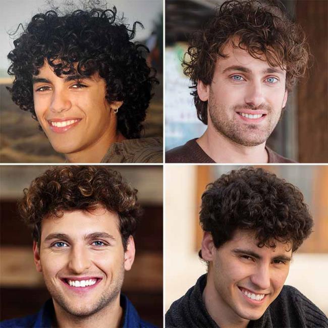 Curly haircut for men: 100 beautiful trendy looks