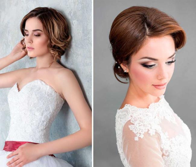 Wedding hairstyles for short hair: Photos of the most beautiful!