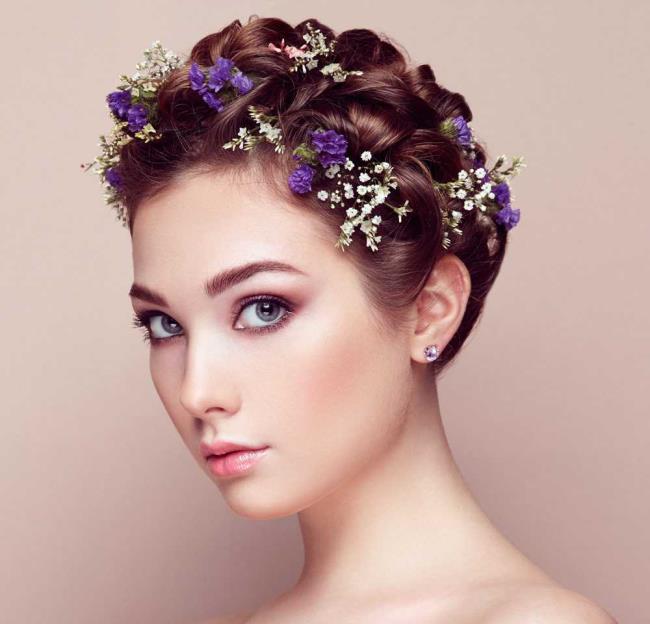 Wedding hairstyles for short hair: Photos of the most beautiful!