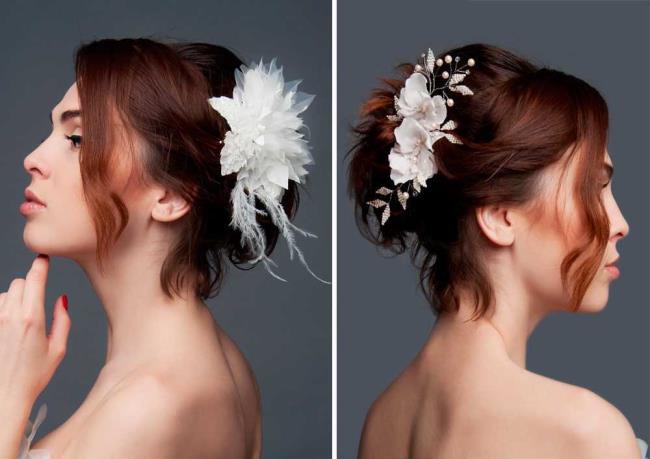 Wedding hairstyles for short hair: Photos of the most beautiful!