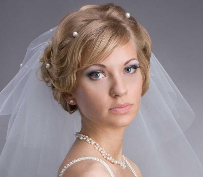 Wedding hairstyles for short hair: Photos of the most beautiful!