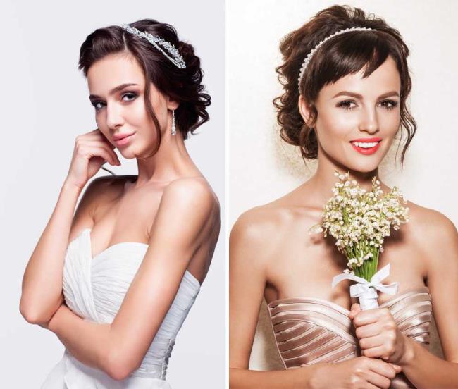 Wedding hairstyles for short hair: Photos of the most beautiful!