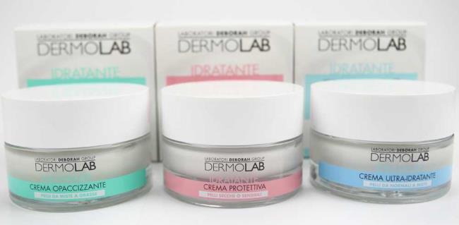 Dermolab Deborah Milano: face line with hyaluronic acid