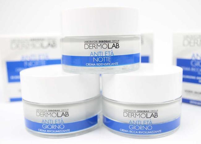 Dermolab Deborah Milano: face line with hyaluronic acid