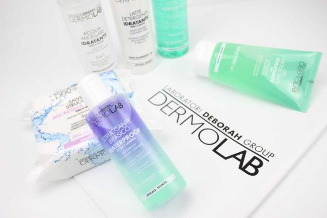 Dermolab Deborah Milano: face line with hyaluronic acid