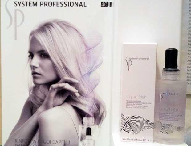 Liquid Hair Wella: restructures hair in 15 minutes!