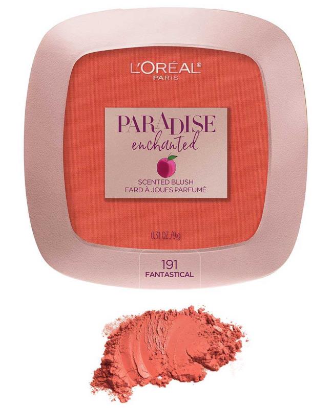 Palet L'Oreal Paradise Enchanted dan blush on dengan aroma buah!