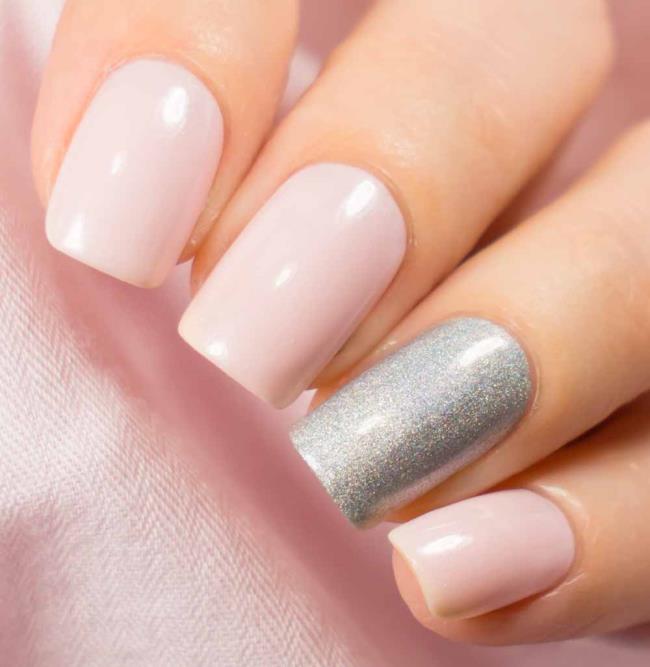 Accent Nail Art: wat het is, hoe het te doen, afbeeldingen voorbeelden