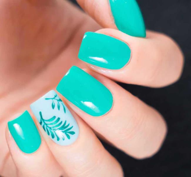 Accent Nail Art: qu'est-ce que c'est, comment le faire, exemples d'images