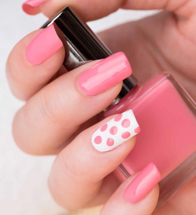 Accent Nail Art: what it is, how to do it, images examples