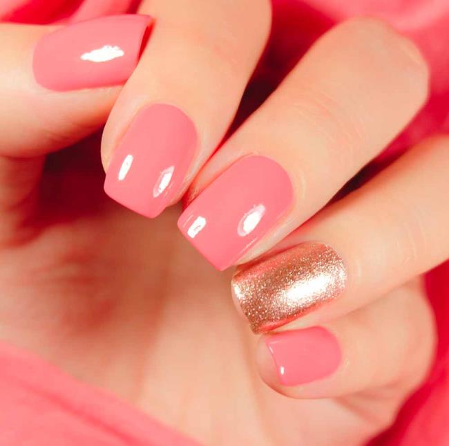 Accent Nail Art: Was es ist, wie es geht, Bilder Beispiele