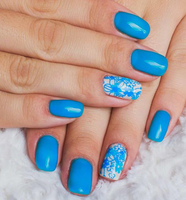 Accent Nail Art: Was es ist, wie es geht, Bilder Beispiele