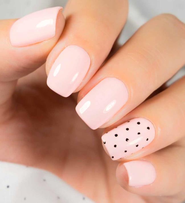 Accent Nail Art: what it is, how to do it, images examples