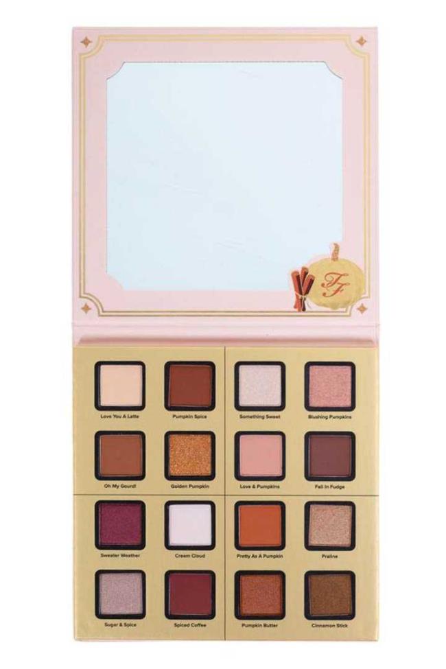 Too Faced Pumpkin Spice Collection: pumpkin scented make-up!